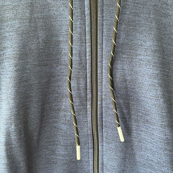 🔥 SALE 🔥 NEW RBX Navy Blue Tech Fleece Zip Up 100% Polyester Size Medium - Picture 6 of 14